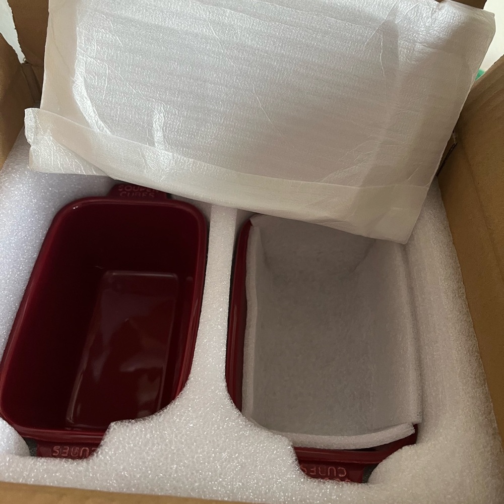 Souper Cube 1 cup baking dishes (2)